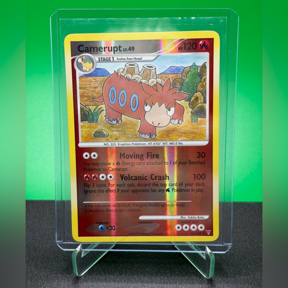 Reverse Holo Camerupt Pokemon Card - Supreme Victors